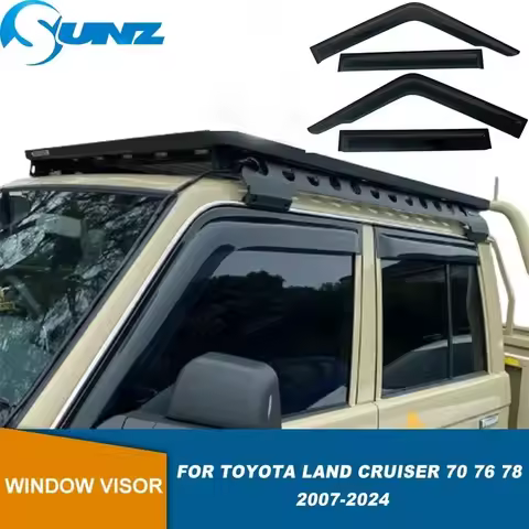 Window Visor For Toyota Land Cruiser LandCruiser 70 76 78 79 LC70 LC76 LC78 LC79 2007-2024 Car Windo