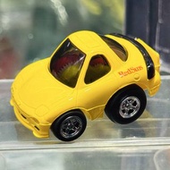 Takara Tomy Tomica Choro Q Initial D Mazda RX-7 FD3S Yellow 頭文字D Red Sun  高橋啟介 萬事得 RX7 黃色 Q車