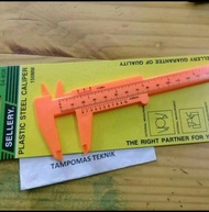 Sigmat Plastik 150mm 6" Sellery Caliper Jangka Sorong Manual