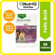 Appeton Folic Acid  Pregnant Essentials Supplement (90's) Suitable for Pre-Pregnancy Dietary