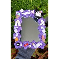 SANRIO THEME CLAY MIRROR| Dekstop Mirror|Handmade