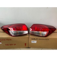 TAIL LAMP (OUTER) LEFT & RIGHT GENUINE PART (ORIGINAL) [LH 92401-A7600 / RH 92402-A7600] KIA CERATO 
