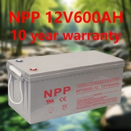 NPP แบตเตอรี่โซล่าเซลล์ Deep Cycle 12V 600AH ระบบไฟฟ้าหอสมุดเคลื่อนที่ Mobile Library Bus เปิดแอร์-L