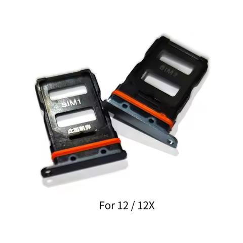 For Xiaomi 12 12X 12S / 12 Pro / 12S Ultra SIM Card Tray Slot Holder Adapter Socket Repair Parts