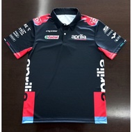 2025 Polo Motogp Team Aprilia Racing Full Print Size S-5xl
