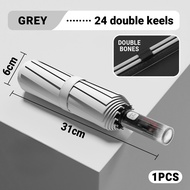 Automatic Umbrella 60 Ribs UPF50+ Windproof Folding Umbrella Windproof Anti UV Resistant Payung 加固60