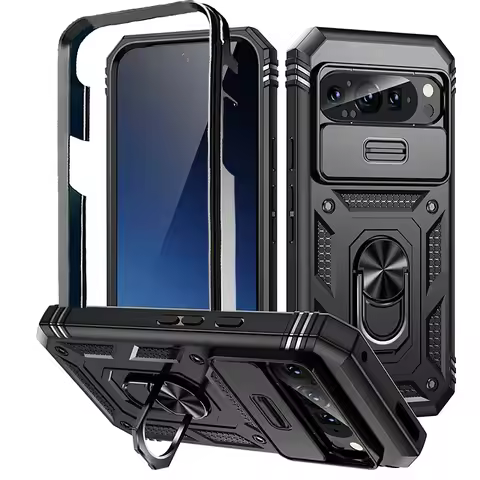 3IN1 360 Full Protection Mix Heavy Duty Armor Case For Google Pixel 10 9 Pro XL 9A 8A 9/8 Pro 5G OTT