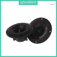 GOO 2 Pieces Speaker Horn  Tweeter Speakers PA DJ Tweeters 82mm Hole Diameter DIY  Accessories Spare