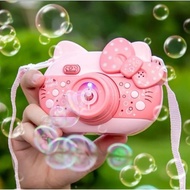 Hello kitty bubble camera toy