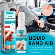 JAYSUING - 《防水防菌》傷口防水液體膠布噴霧 透氣液態創可噴霧 隱形液體膠布 傷口表層防護護理噴霧 便攜傷口修復液體噴霧 傷口癒合創可噴霧 傷口護理防護噴霧 液體OK繃帶丨醫療用品 止血及傷