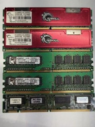 G.Skill Kingston Apacer DDR RAM 記憶體