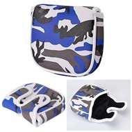 Golf Middle Shaft Square Mallet Putter Headcover - Magnetic (Camouflage) Center Shaft Spider Scotty 