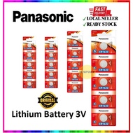 5 Pcs 100% Panasonic Lithium Coin CR1220 CR1616 CR1620 CR1632 5cells Pack Battery