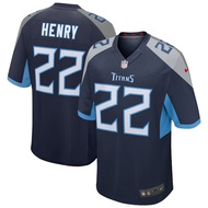 【JAN】 NFL Tennessee Titans Tennessee Titans Football Jersey No. 22 Derrick Henry Jersey