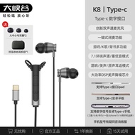 Canyon K8 Wired Headphones with Sound Card for Karaoke And Gaming Type-C Interface High Frequency Re