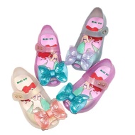 New mermaid mid-child jelly shoes soft kids princess shoes