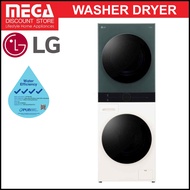 LG WT1410NHEG 14/10KG WASHTOWER WASHER DRYER WITH FREE $100 VOUCHER BY LG