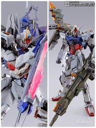 現貨 全新 日本版  METAL BUILD 突擊高達 劍裝+炮裝 再販版    ★一套發售不散★  METAL BUILD SWORD STRIKER  REISSUE +  LAUNCHER ST