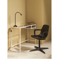Ikea Working Computer Study Dressing Glass White Table Desk / Meja Komputer Belajar Kerja Bersolek K