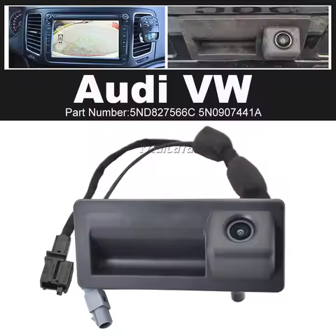 New Tailgate Trunk Switch Rear View Parking Action Camera 5ND827566C 5N0907441A For VW Tiguan Audi A