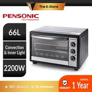 Pensonic 66L Electric Oven with Convection Function | PEO-6605 (Rotisseries Ovens Ketuhar Elektrik Grill Oven Toaster 电烤箱 PEO6605)