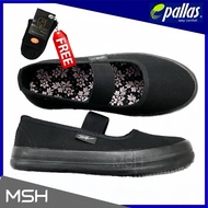 Pallas JAZZ Original School shoes /Kasut Black204-035BK