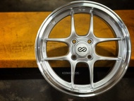 New Car Sport Rim ENKEI Wheels CPS2 15x7J 4x100 ET35 Silver with Lip - READY STOCK