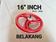 RODA 16 INCH VELG RACING 16 INCH SEPEDA 16INCH VELG PALANG UKURAN 16 INCH SEPEDA ANAK BMX VELG SEPED