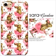 【Sara Garden】客製化 手機殼 Samsung 三星 A8Plus A8+ 2018 手繪 芭蕾 兔兔 保護殼 硬殼