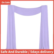 For Wedding Arch Draping Fabric for Wedding Ceremony 29.5 Inch X 26.25 Feet Sheer Curtain Drapes On-