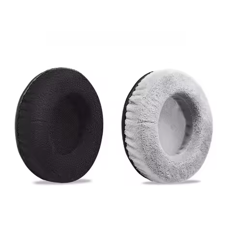 2pcs Earpad Velvet 50mm 55 60 65 70 75 80 85 90 95 MM Replacement Headphone Ear Pads Headset Foam Cu