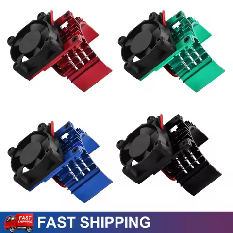 New RC Motor Heat Sink Efficient Cooling Fan 3650 3660 3670 Traxxas ARRMA RC Crawler Upgrade Parts