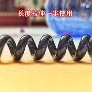 National Standard Pure Copper Core Spiral Cable Spring Cord 2 3 4 Core Telescopic Power Cord 6 Core 