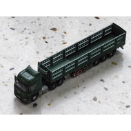 MINICITY 1: 160 Liberation J6P+13m High-column Trailer Model, Army Green, Wheels Can Rotate Products
