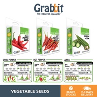 [Biji Benih Sayur Buah-Buahan]GRABBIT Vegetable & Fruits Seed