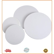 ROUND PAINTING CANVAS SIZE 15X15/20X20/25/30X25 CM / CIRCLE CANVAS BOARD