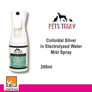 Pets Truly Colloidal Silver in Electrolyzed Water - Mist Spray 200ml