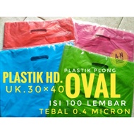 Oval Plastic Bag 30x40 Color/Plastic(100