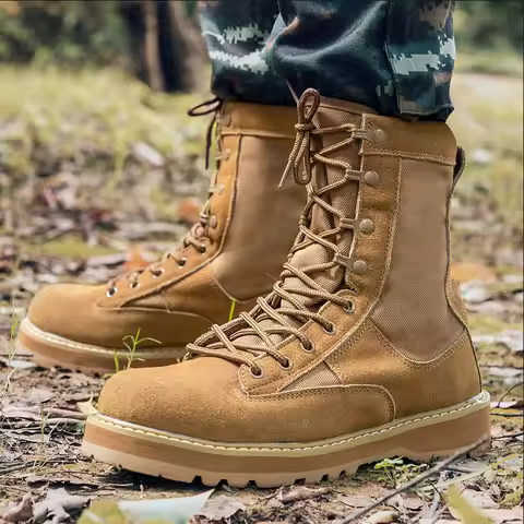 2025 Original Product US Army Sand Battle Desert Summer Air Vent Army Mountaineering Boots Special C