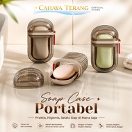 CT Travel Soap Box Holder Bath Soap Case Portable Bath Soap Case Aesthetic