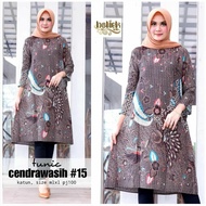 COD-  BAYAR DI TEMPAT - BAJU BATIK WANITA TERBARU/TUNIK/ATASAN WANITA /ATASAN BATIK/KEMEJA WANITA/SERAGAM BATIK/SERAGAM GURU/ATASAN BATIK WANITA/ BAJU KERJA/BATIK ZAMZAM/TUNIK TERBARU