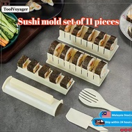Sushi Mold DIY Easy Sushi Maker Equipment Kit Sushi Roller Sushi Tool Mold Set