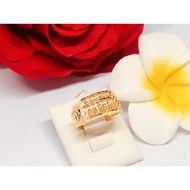 Family Gold Emas 916 Cincin Sempoa Big