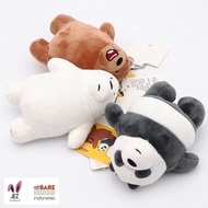 GANTUNGAN We bare bears keychain Car keychain teddy Bear grizz panda