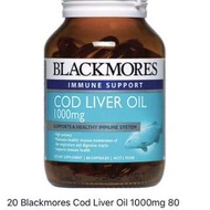 Blackmores Cod Liver Oil 1000mg