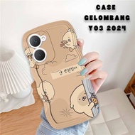 HP VIVO Y03 Wave Softcase - Phone Case - VIVO Y03 Wave - External.Acc - CUTE Motif - Fashion Case - 