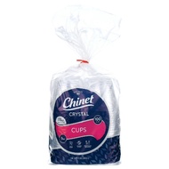 Chinet Cut Crystal Plastic Cold Cups 266ml (9oz) 100pcs Clear Disposable Cups - USA Origin