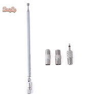 honeybird F Type Radio Telescopic Aerial Antenna 75 Ohm with TV / 3.5mm Adapter Nice