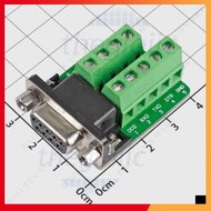 [2 Pieces]- DB9 Port 9-Pin Female Domino Screw Wire Connector Without Case Shop