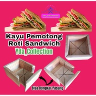 SANDWICH CUTTER BOX SANDWICH CUTTER BOX SANDWICH CUTTER/ BREAD CUTTER/ BREAD CUTTER CUTTING BOARD/